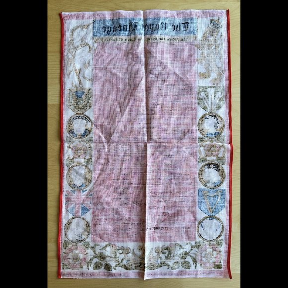 Vintage Irish Linen Tea Towel - Picture 3 of 10